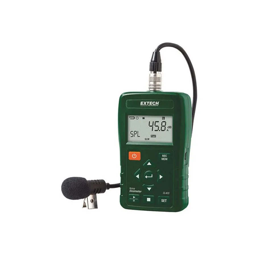 Dosímetro Personal de Ruido Extech SL400-NIST