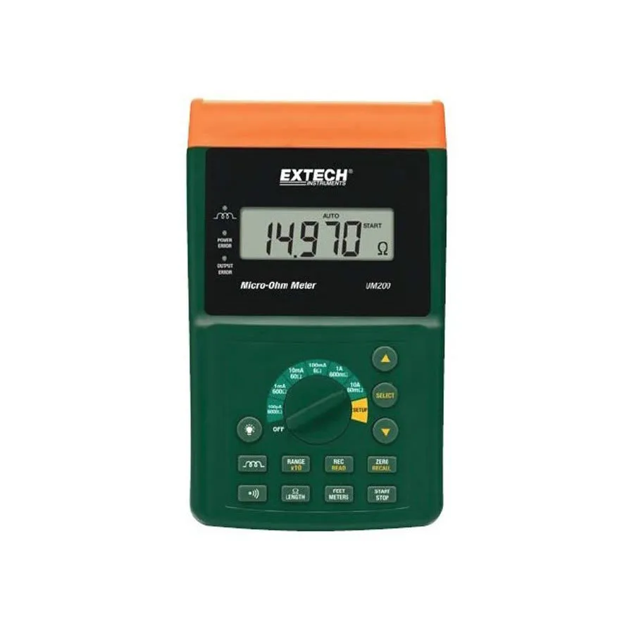Medidor de Micro-Ohmios Extech UM200