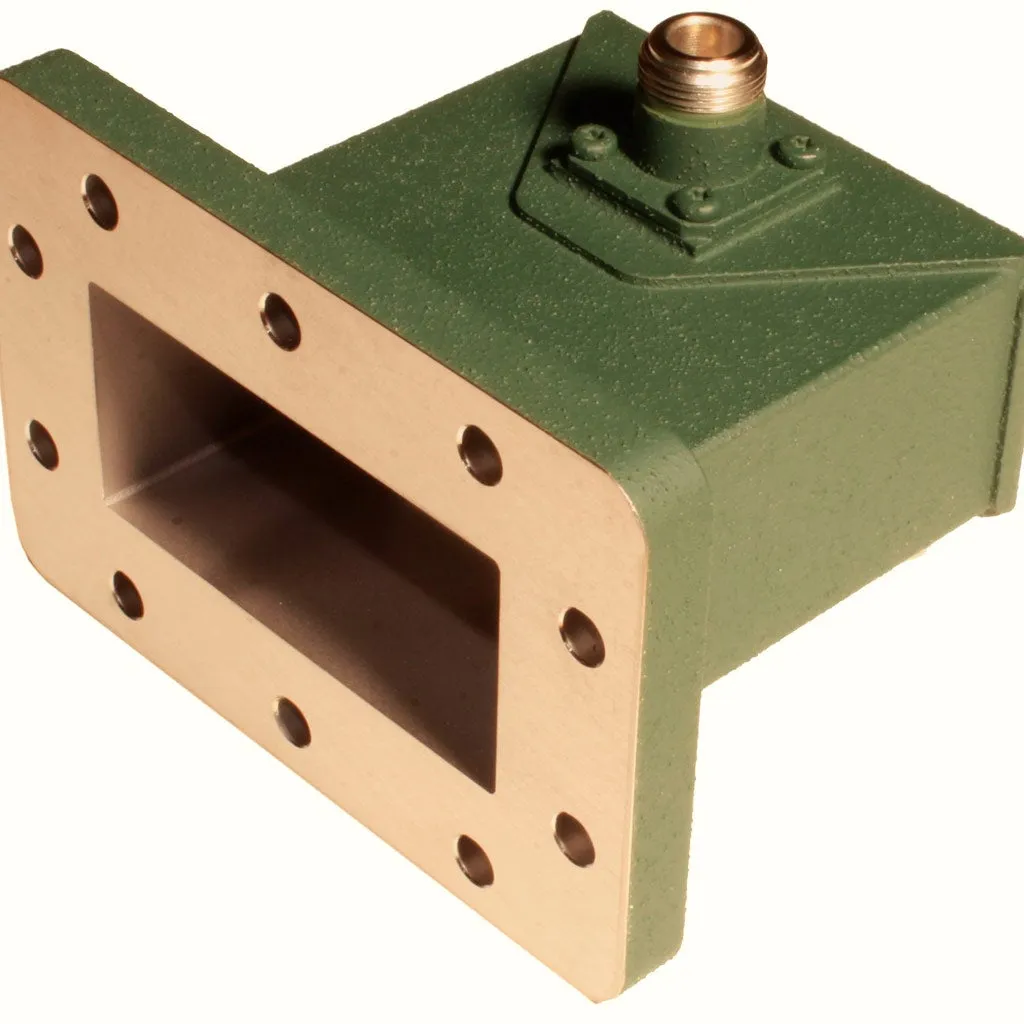 Adaptador de Guía de Onda a Coax Flann 17094-NF10