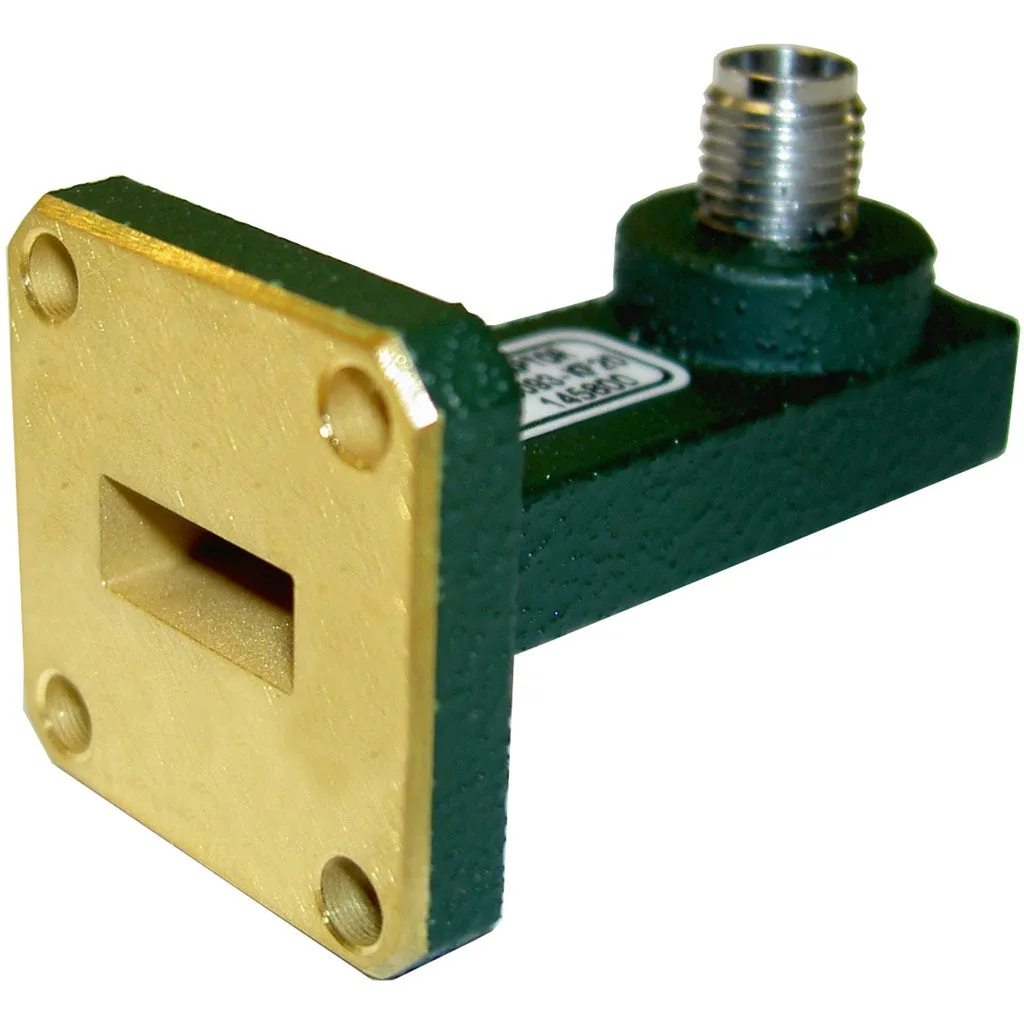 Adaptador Guía de Ondas a Coaxial Flann 22094-KF20