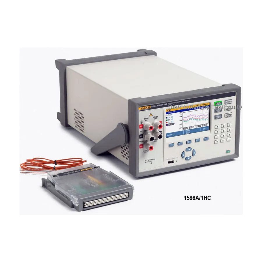 Fluke 1586A/2HC 120 Escáner de Temperatura Super-DAQ