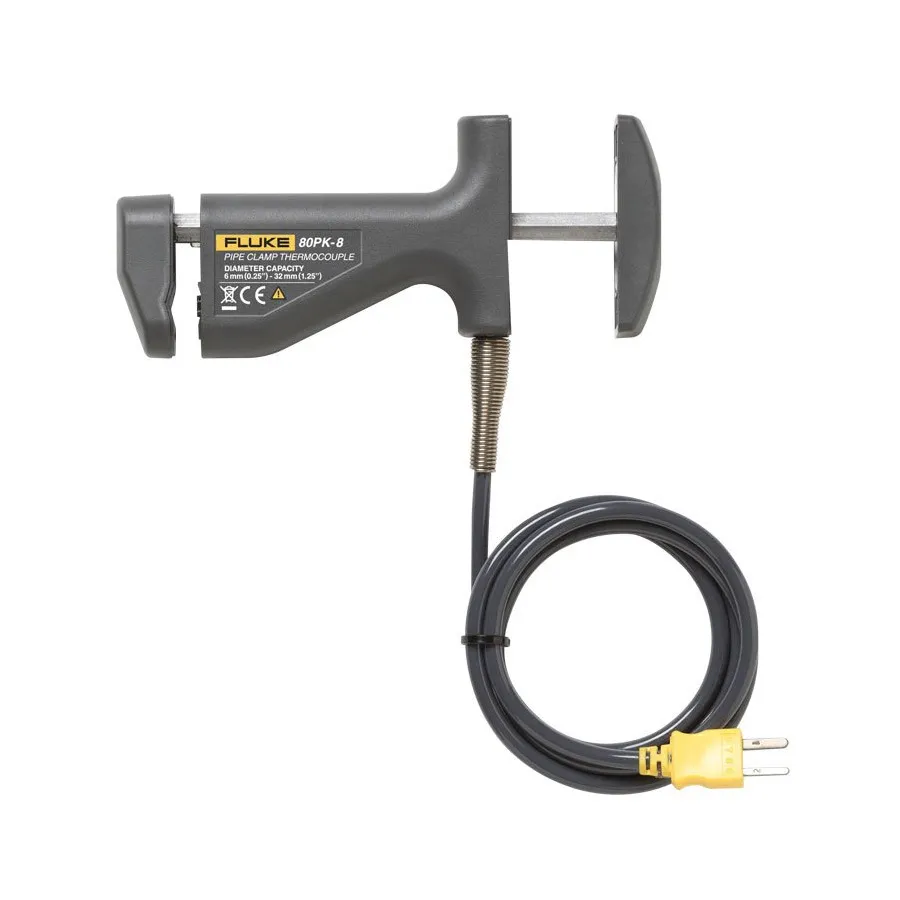 Sonda de Temperatura con Pinza para Tuberías Type-K Fluke 80PK-8