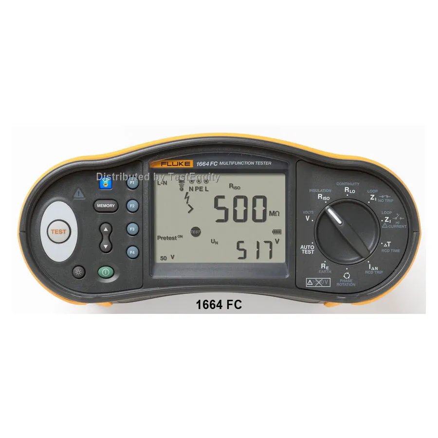 Fluke FLK-1664FC Comprobador de Instalación Multifunción
