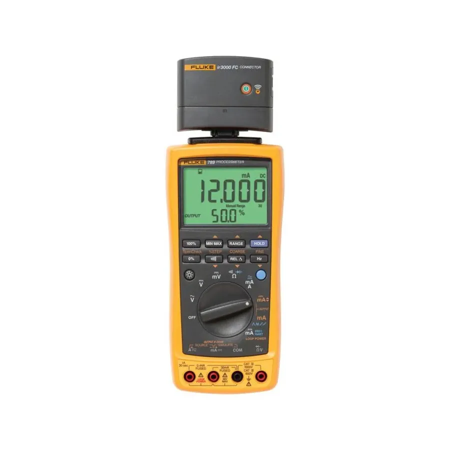 Paquete Fluke FLK-789/IR3000 BU: Medidor de proceso con Fluke Connect