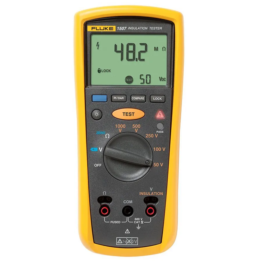 Fluke FLUKE-1507 CAL Probador de Resistencia de Aislamiento