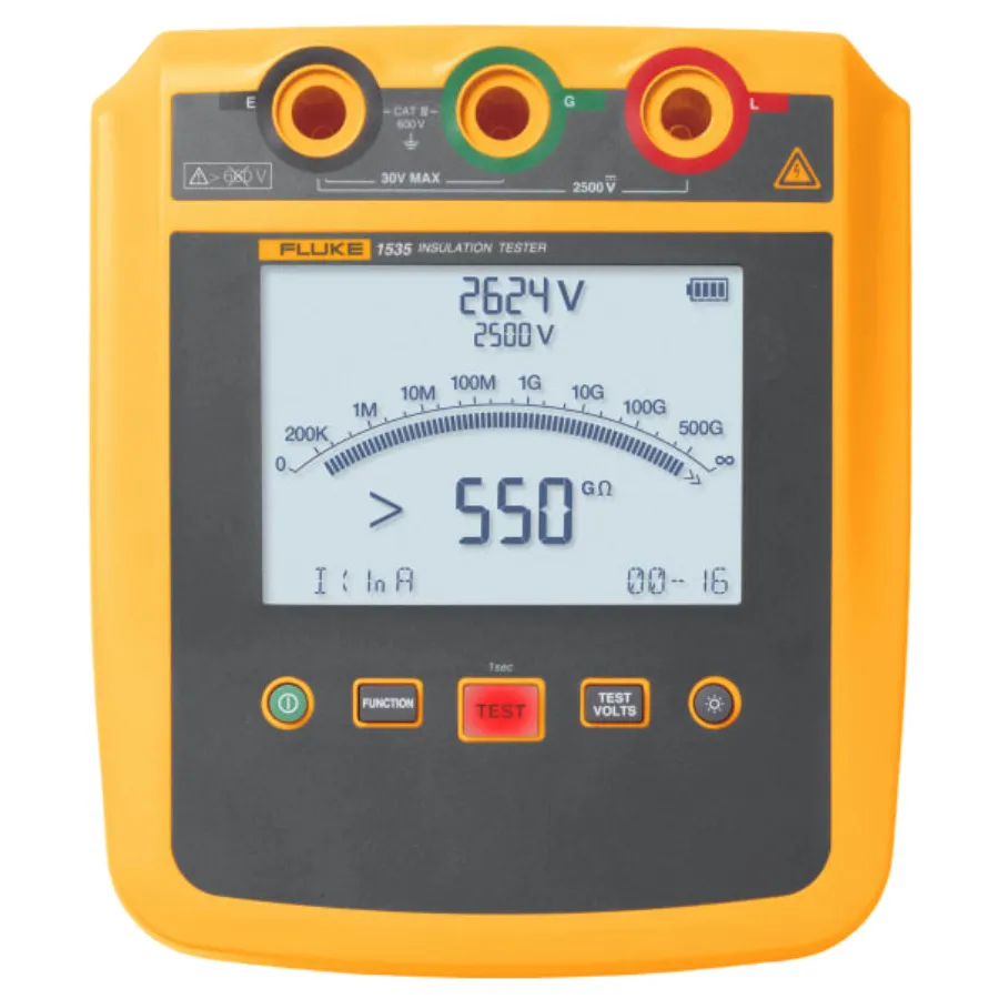 Fluke FLUKE-1535 Probador de Resistencia de Aislamiento