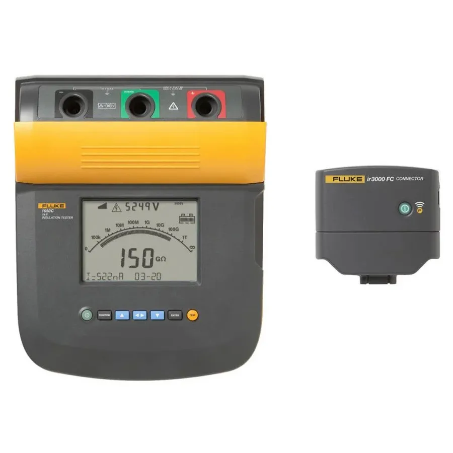 Fluke 1550C FC Kit Probador de Aislamiento 5 kV