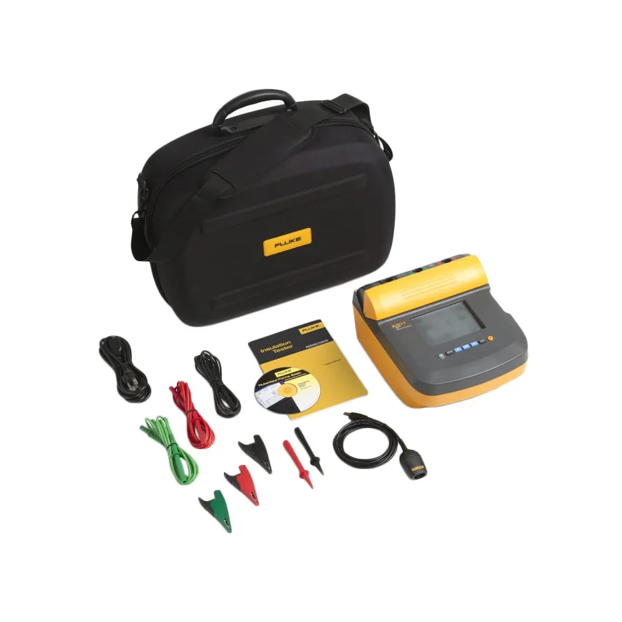Fluke 1550C Kit Probador de Aislamiento 5 kV