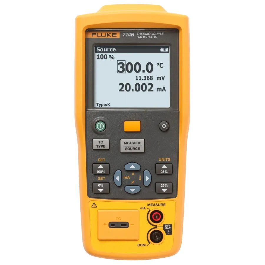 Calibrador de Termopares Fluke FLUKE-714B