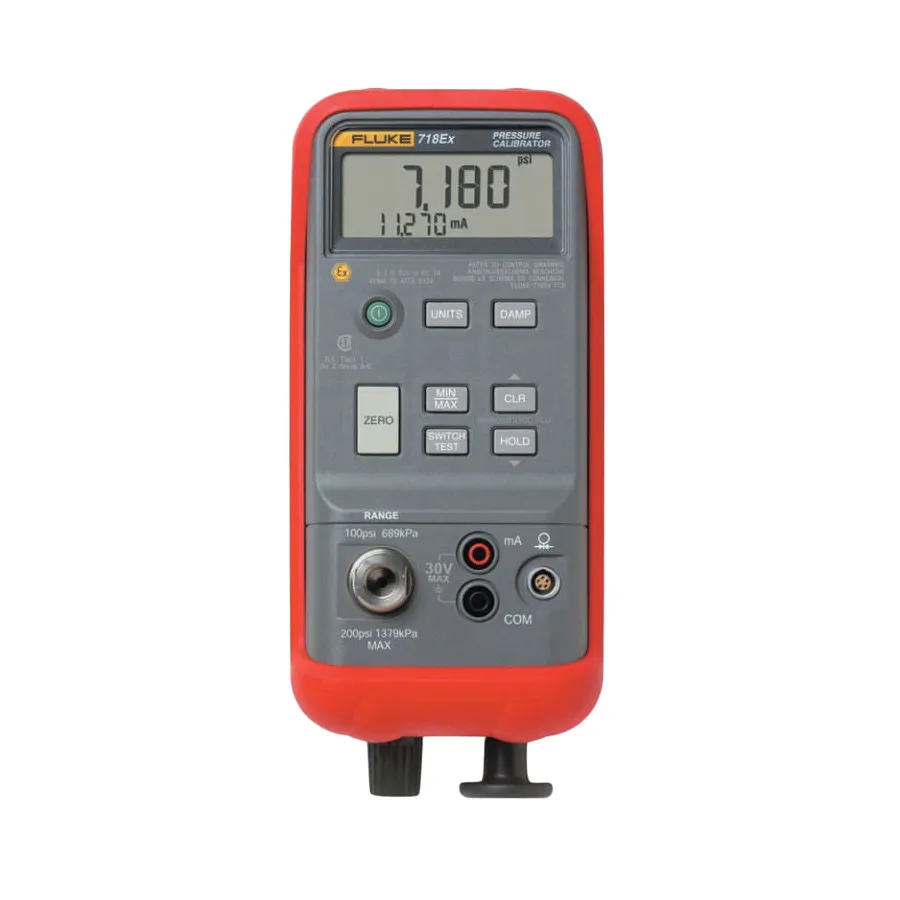 Fluke FLUKE-718EX 30 Calibrador de Presión Intrínsecamente Seguro