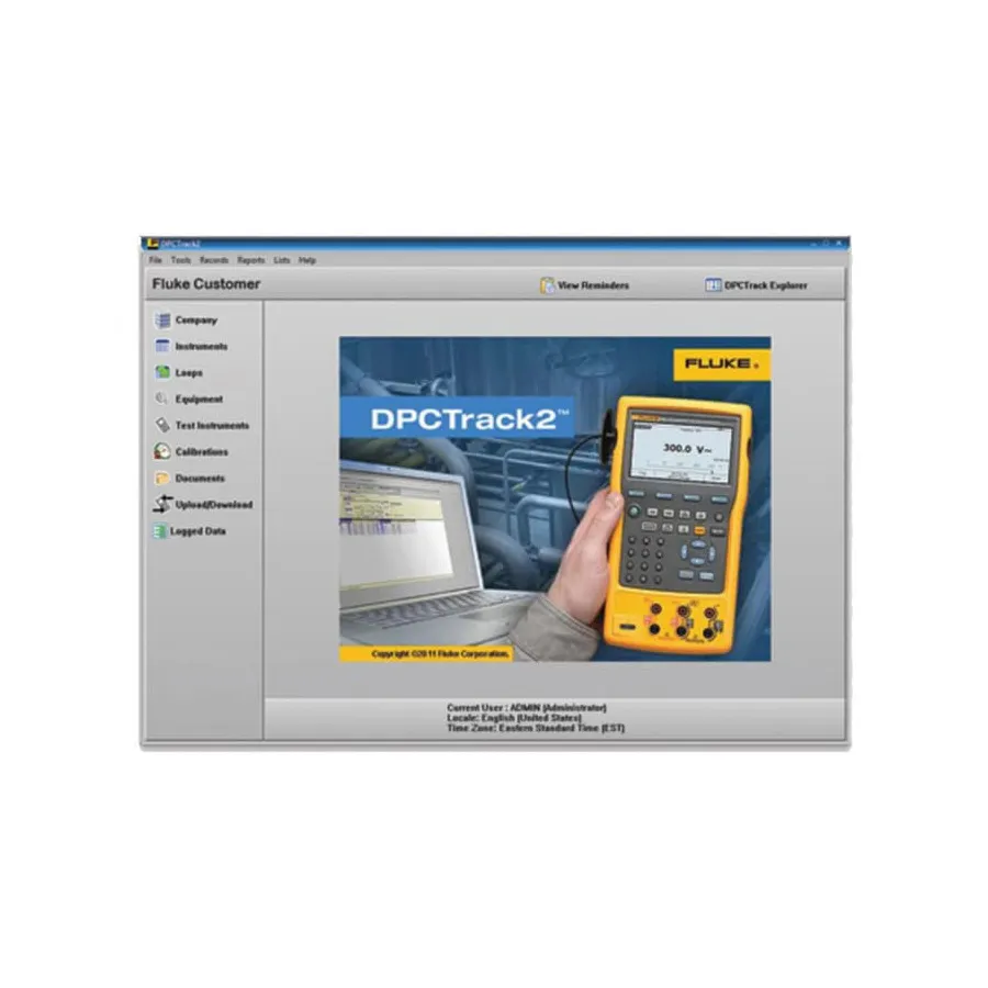 Fluke FLUKE-750SW Software DPCTrack2