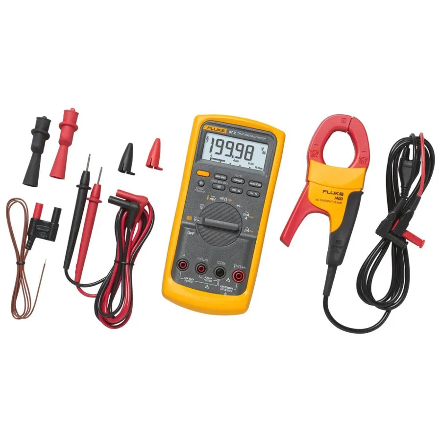 Fluke FLUKE-87V/IMSK Kit Combo de Servicio de Multímetro Industrial