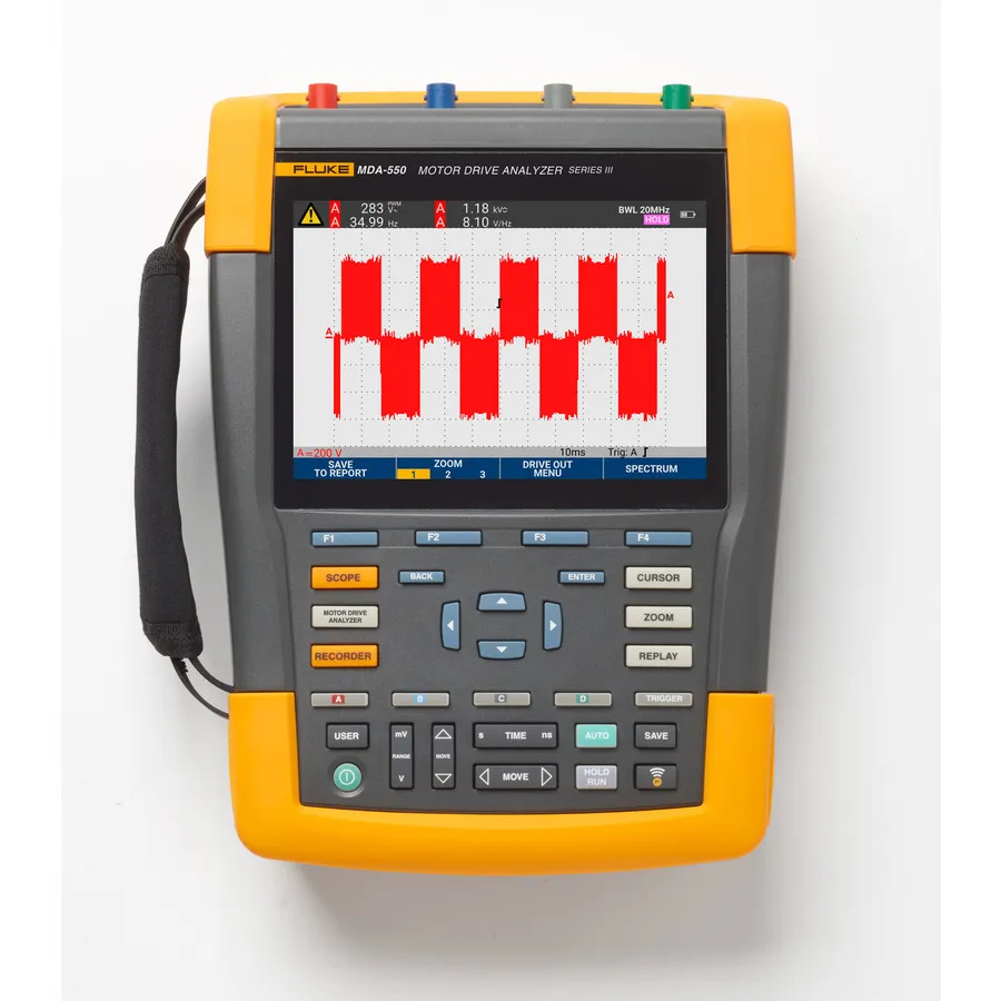 Fluke FLUKE-MDA-550-III Analizador de Accionamiento de Motores