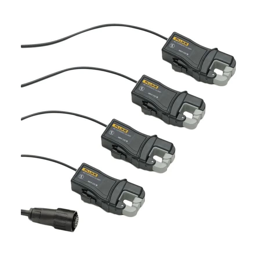 Conjunto de Pinza de Corriente Fluke I5A/50A CLAMP PQ4