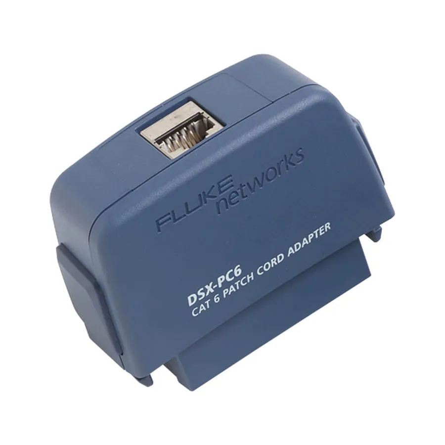 Fluke Networks DSX-PC6 adaptador de cable de parche Cat 6