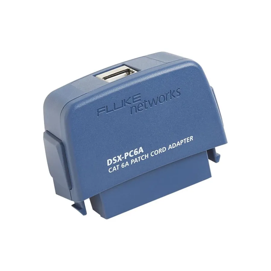 Fluke Networks DSX-PC6A adaptador de cable de parche Cat 6A