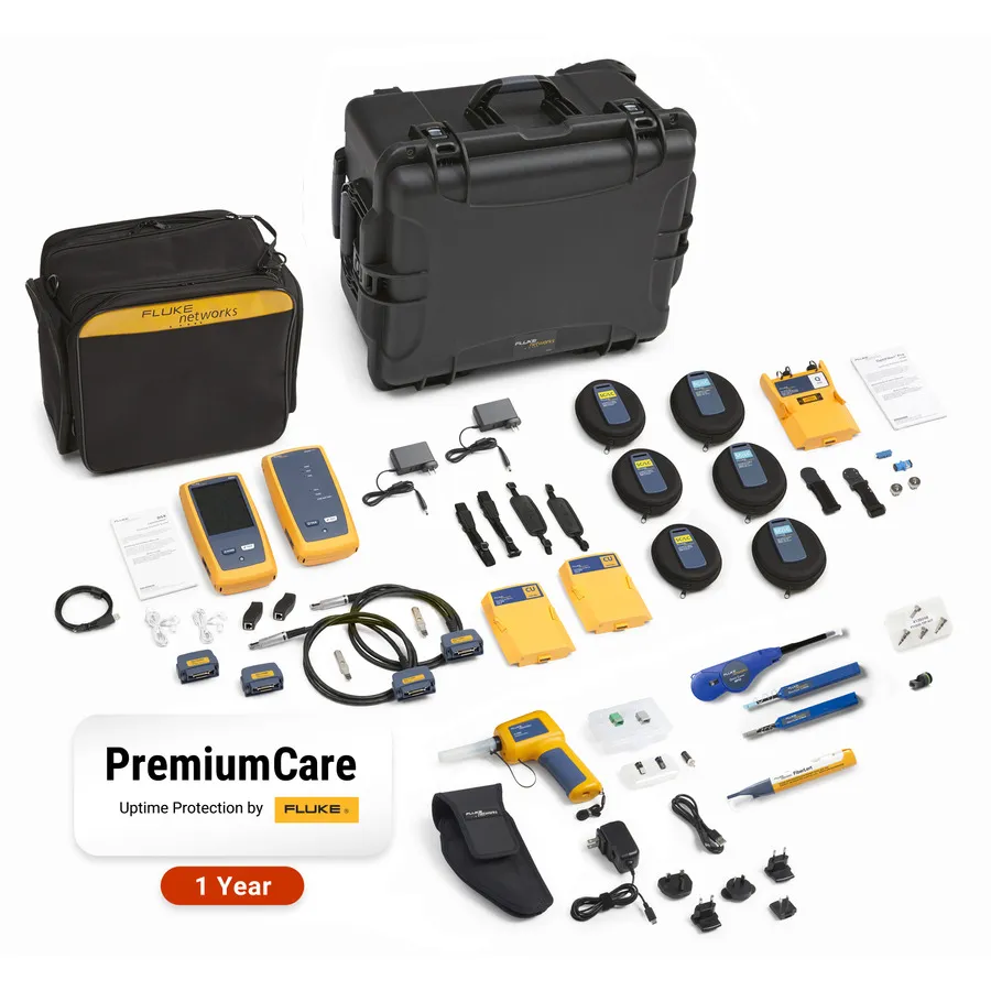 Analizador de Cables y Fibra Versiv Fluke Networks DSX2-8000OI/GLD