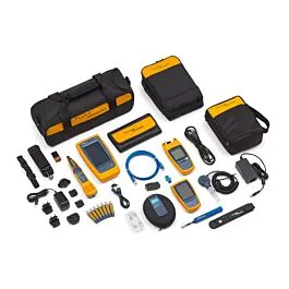Kit de Solución de Problemas de Cable y Fibra Fluke Networks LIQ-KIT-FQM-100MIC
