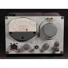 Amplificador Sintonizado General Radio 1232A y Detector Nulo