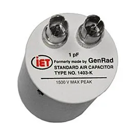 Condensador de aire estándar General Radio 1403G