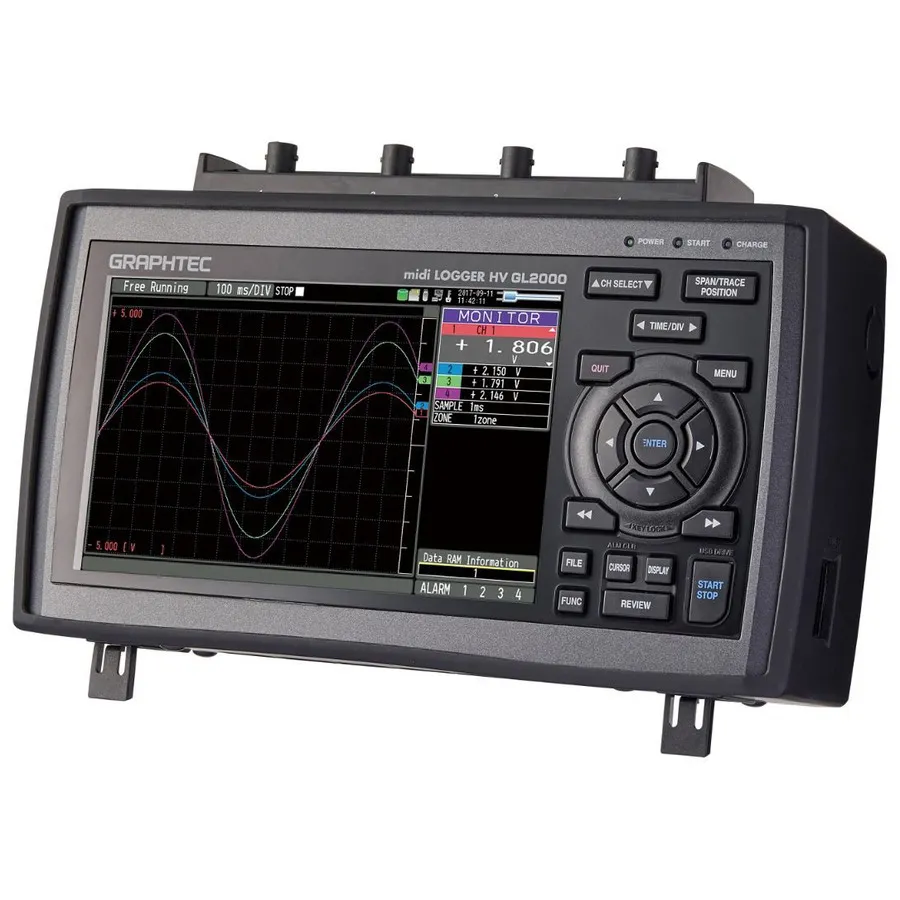 Registrador de Datos de Alta Velocidad Graphtec GL2000