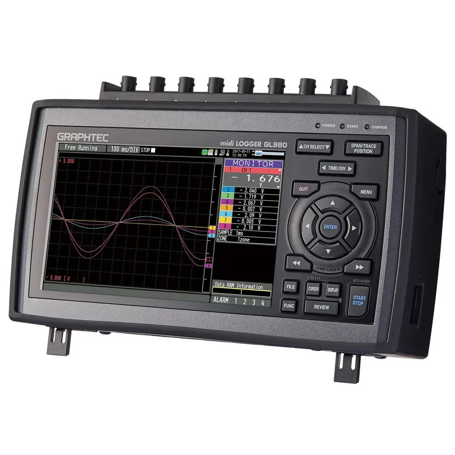 Registrador de Datos de Alta Velocidad Graphtec GL980