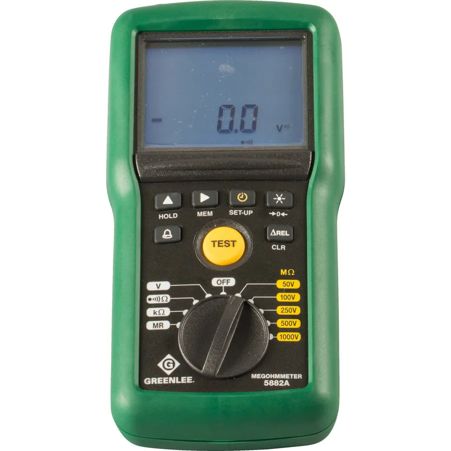 Probador de aislamiento Greenlee 5882A