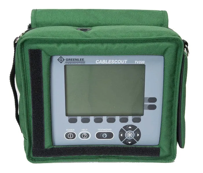 Probador de Cable TDR Greenlee TV220