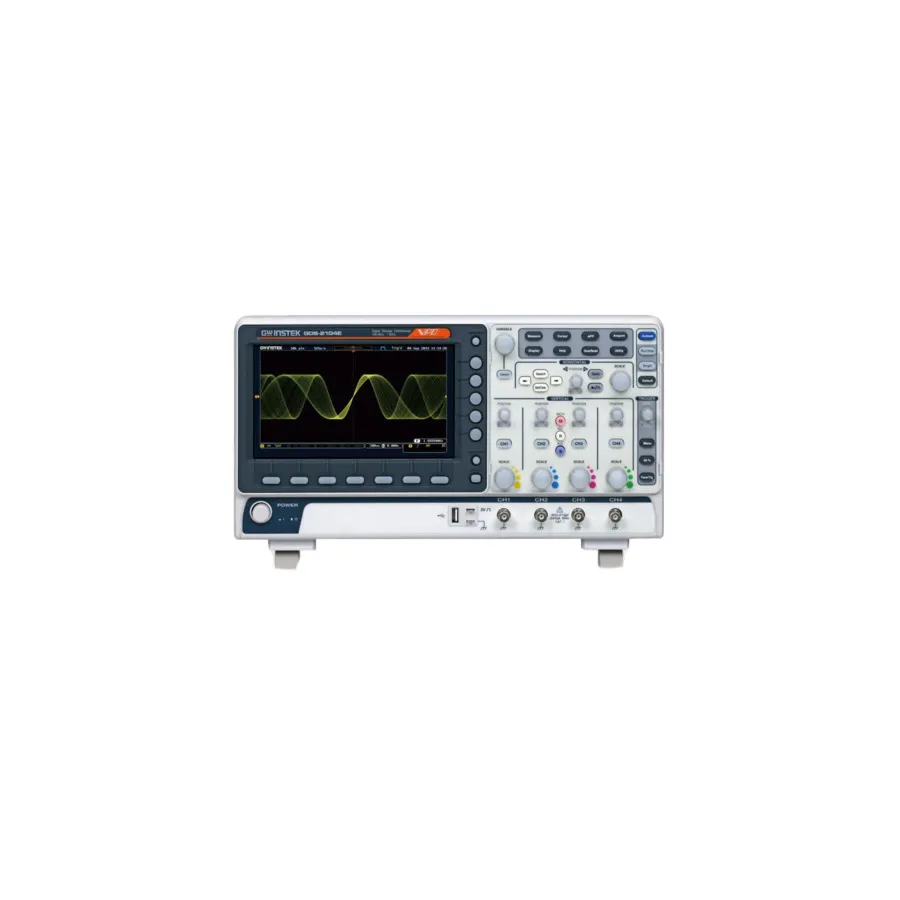 Osciloscopio Digital GW Instek GDS-2204E 200MHz