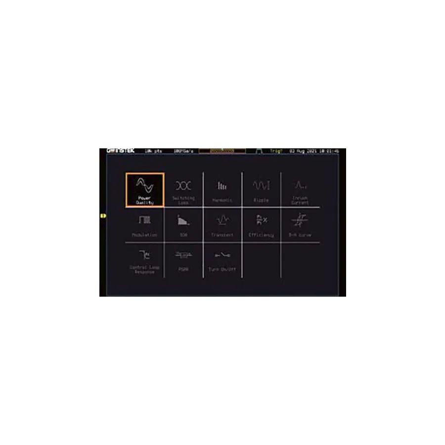 Software de Análisis de Potencia GW Instek GDS-DS3A-PWR
