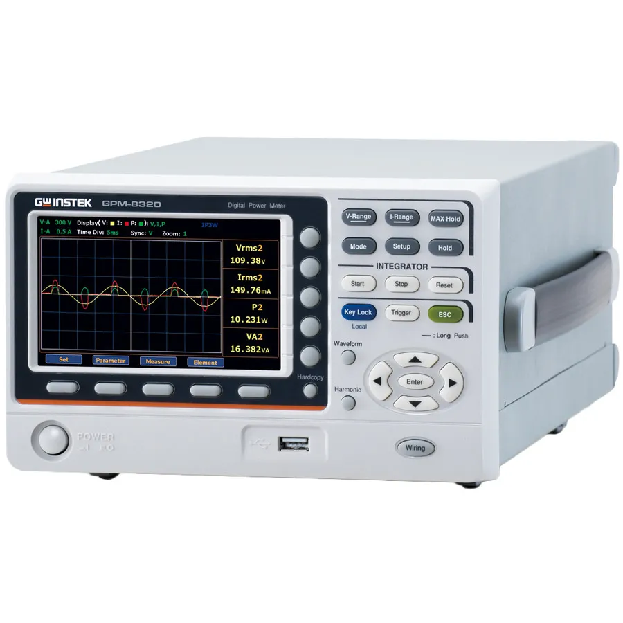 Medidor de Potencia AC Digital GW Instek GPM-8320 (GPIB+DA12)