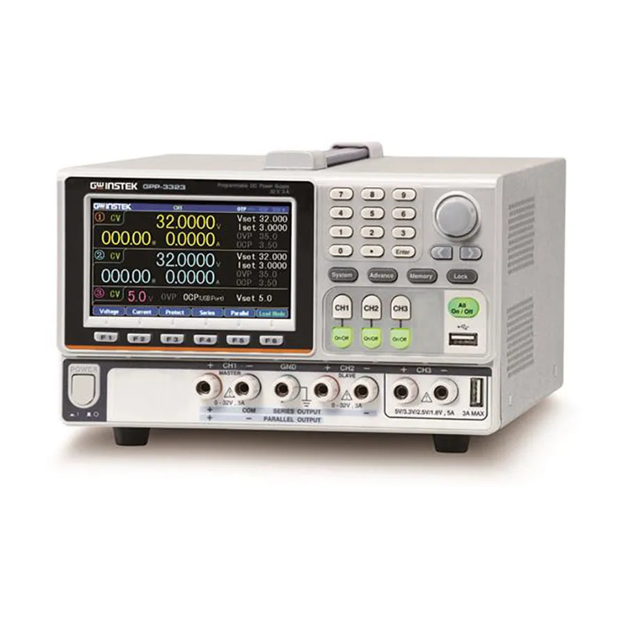 Fuente de Poder DC Programable GW Instek GPP-3323 (LAN+GPIB)