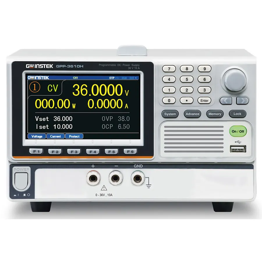 GW Instek GPP-3610HG Fuente de Alimentación DC Programable con GPIB