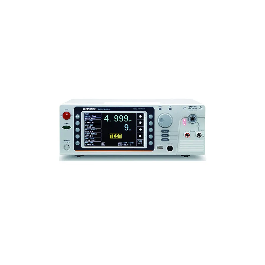 Analizador de Seguridad Eléctrica GW Instek GPT-12001