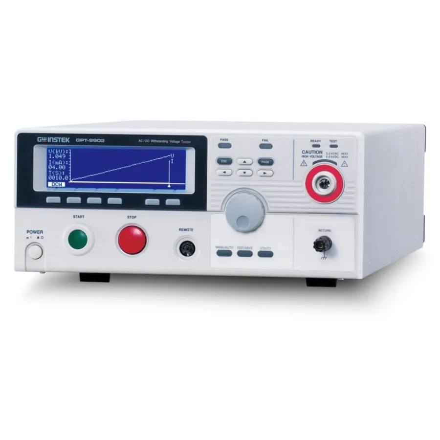 GW Instek GPT-9902A Probador de Soportabilidad de Voltaje AC/DC