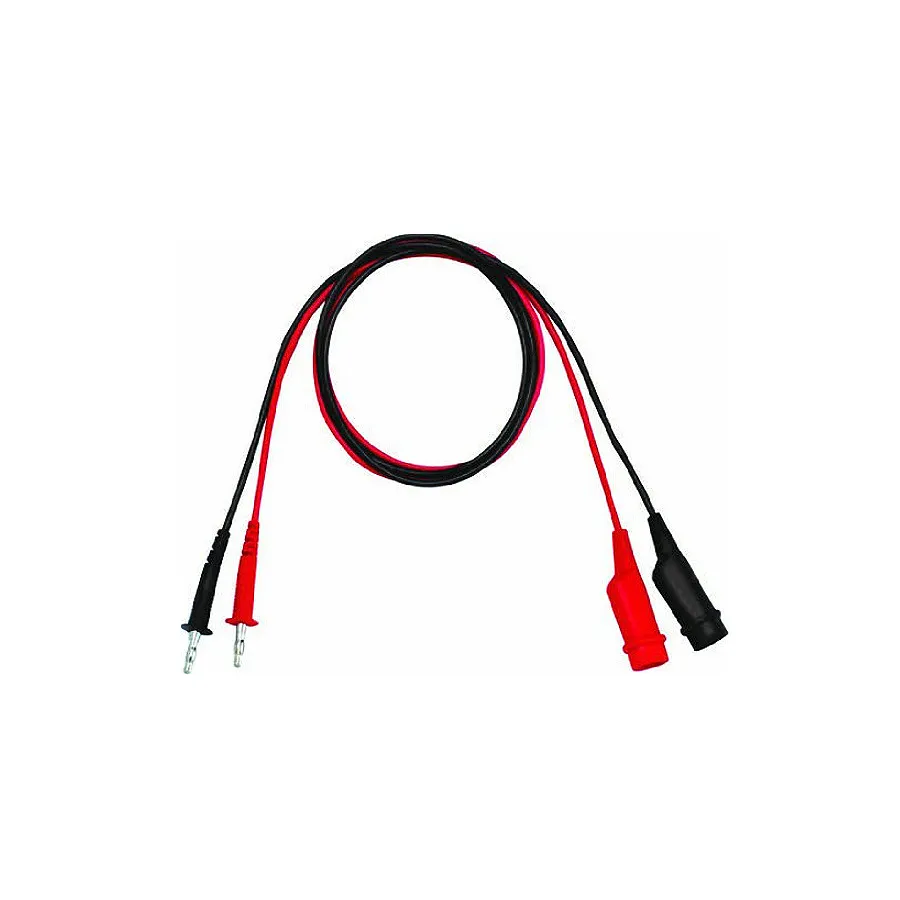 Cable de Prueba GW Instek GTL-105A, Cocodrilo a Banana, 3A, 1m