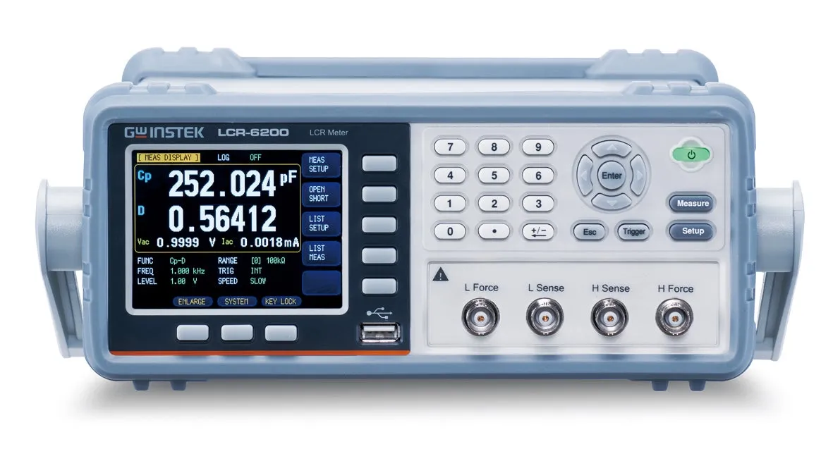 Medidor LCR GW Instek LCR-6300 de Alta Precisión