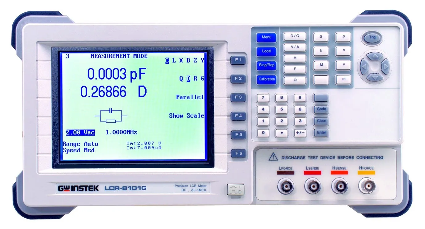 Medidor LCR GW Instek LCR-8110G de Alta Precisión 10MHz