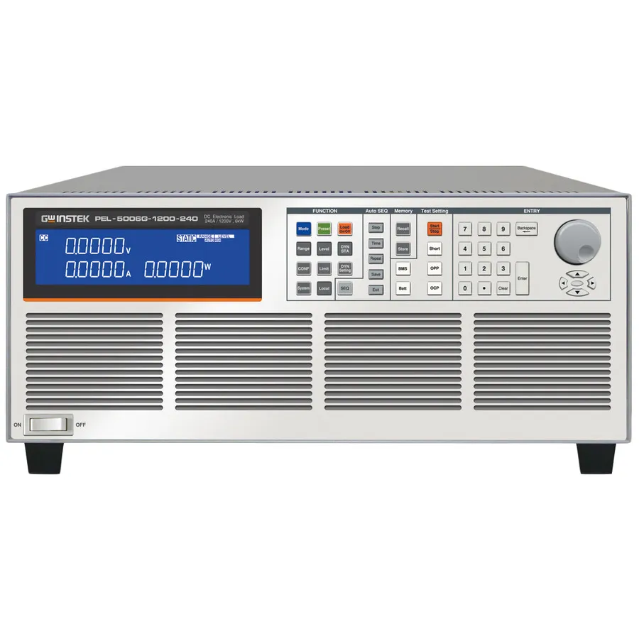 Carga Electrónica DC de Alta Potencia GW Instek PEL-5006G-1200-240