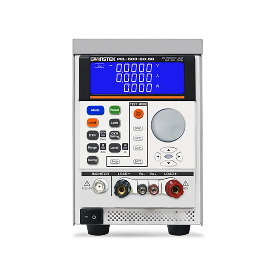 Carga Electrónica DC Programable GW Instek PEL-503-80-50