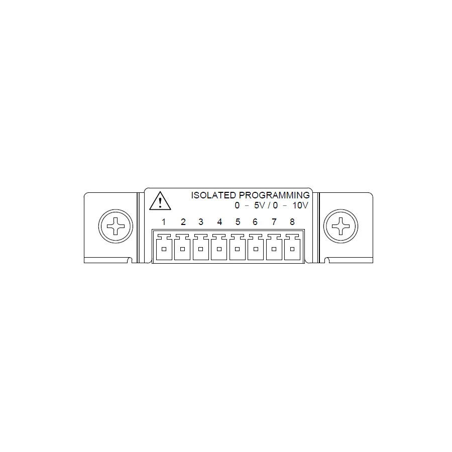 Tarjeta de Control Remoto de Voltaje Aislado GW Instek PSU-ISO-V