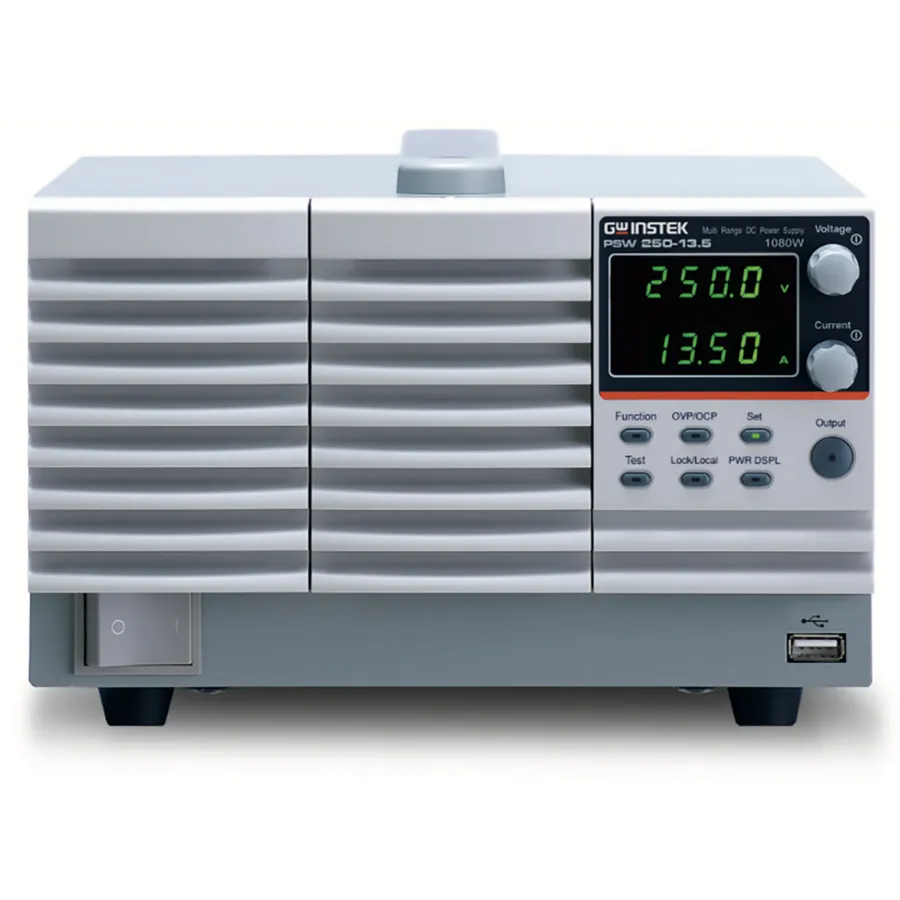 Fuente de Alimentación de CC Conmutada Programable GW Instek PSW 250-13.5