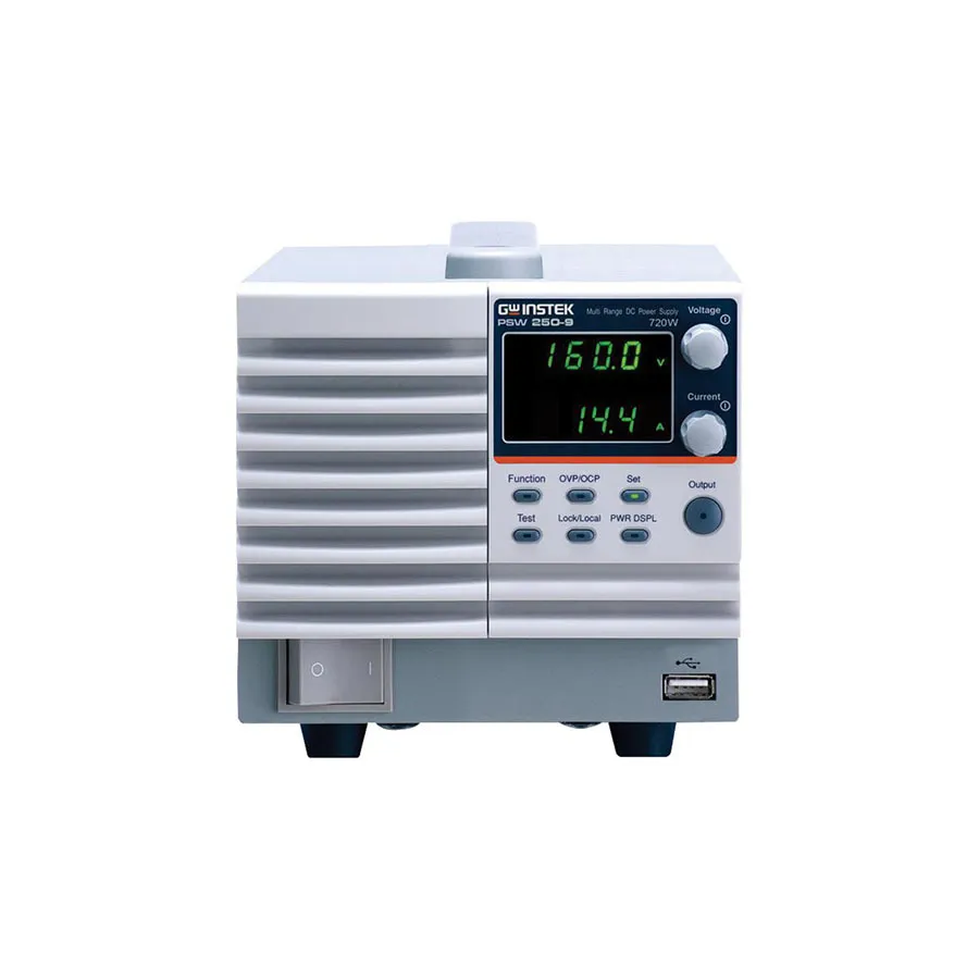 Fuente de Alimentación de CC Conmutada Programable GW Instek PSW 250-9