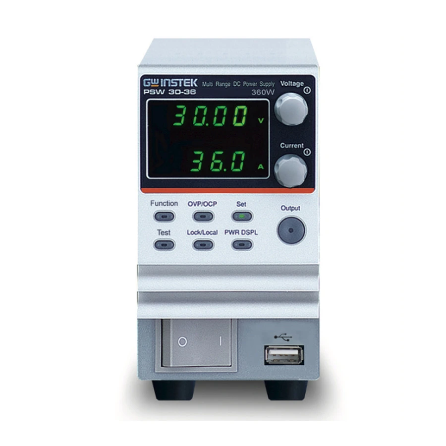 Fuente de Alimentación CC Programable GW Instek PSW 800-1.44