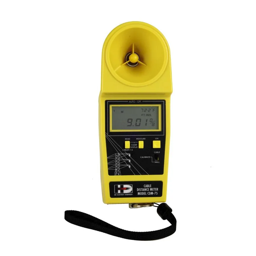 Medidor de Distancia de Cable HDE CDM-75