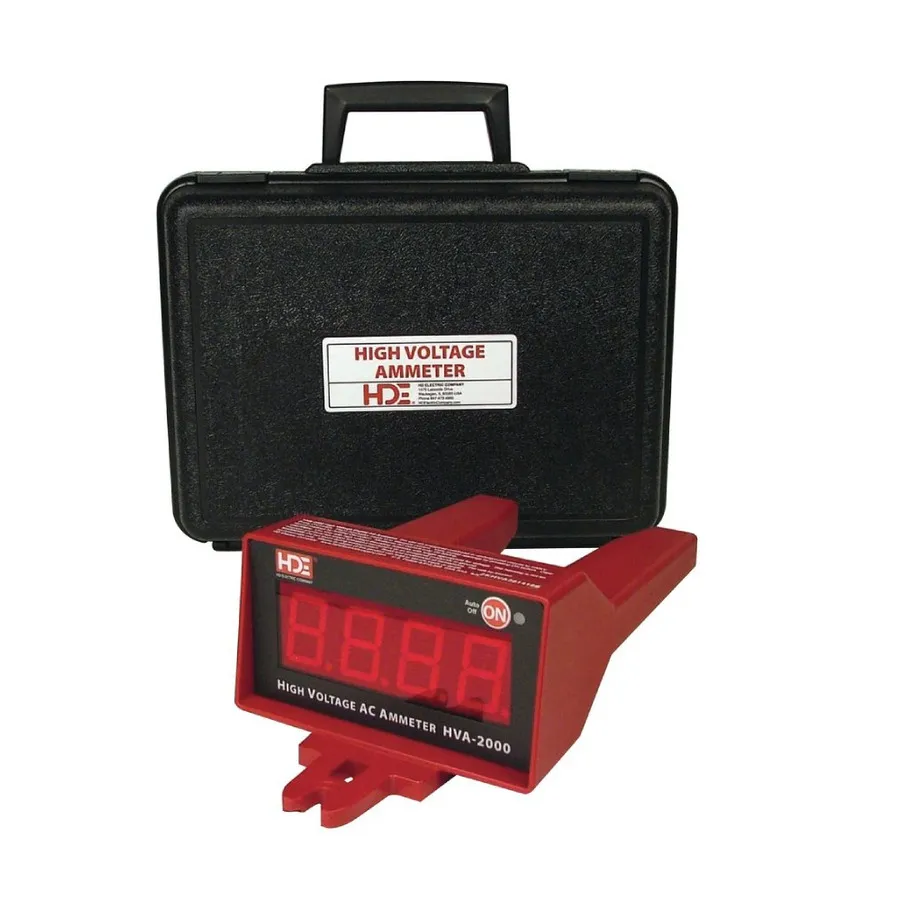 Amperímetro de Alta Tensión HDE HVA-2000H