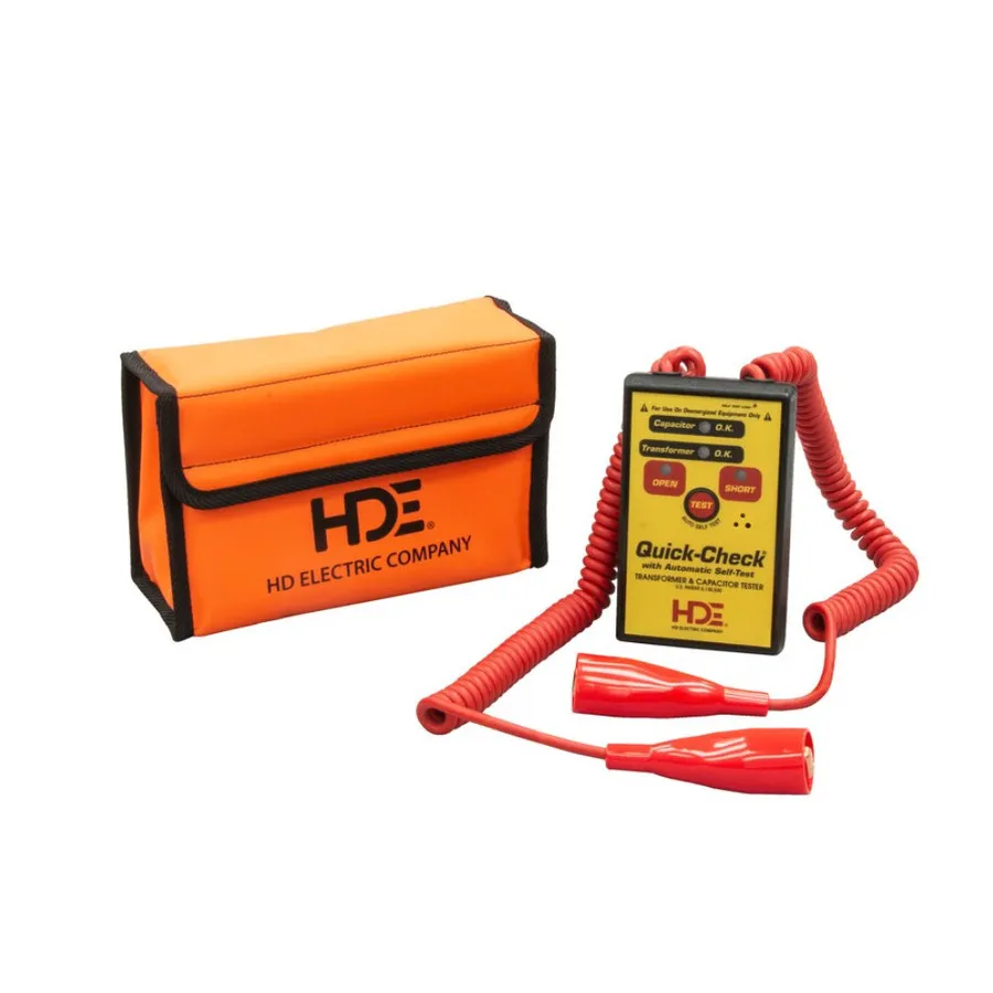 Probador de Transformador y Capacitor HDE QC-AST-N