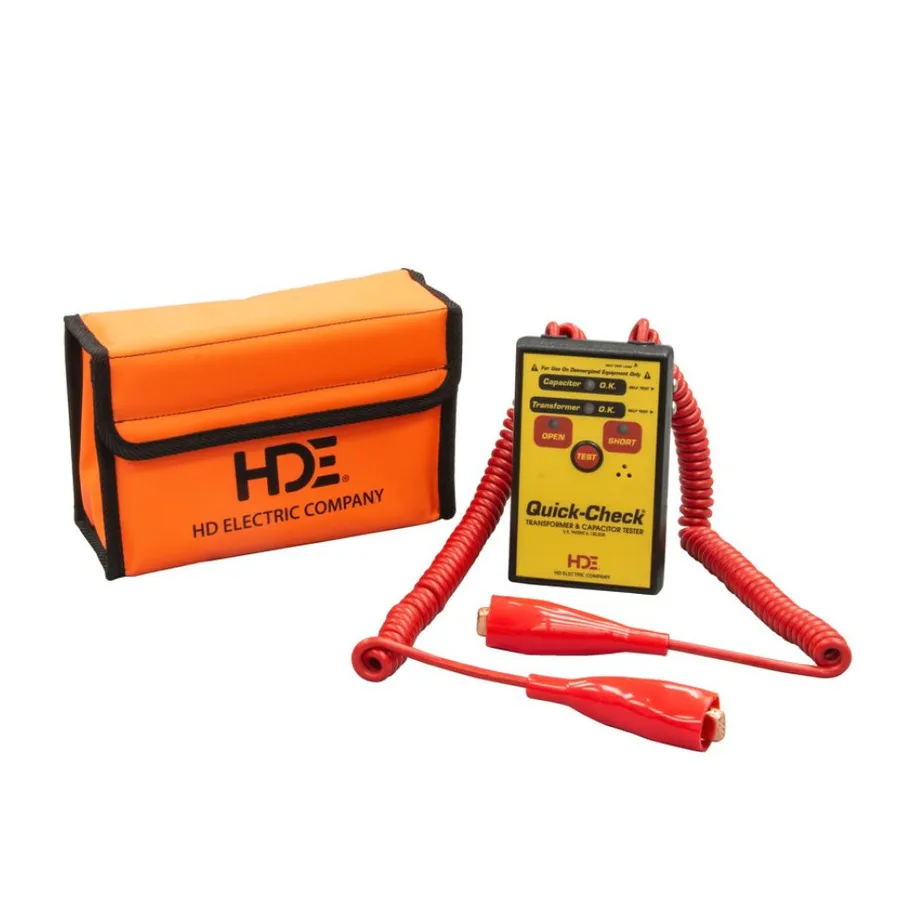 Probador de Transformador y Capacitor HDE QC-MAN-M