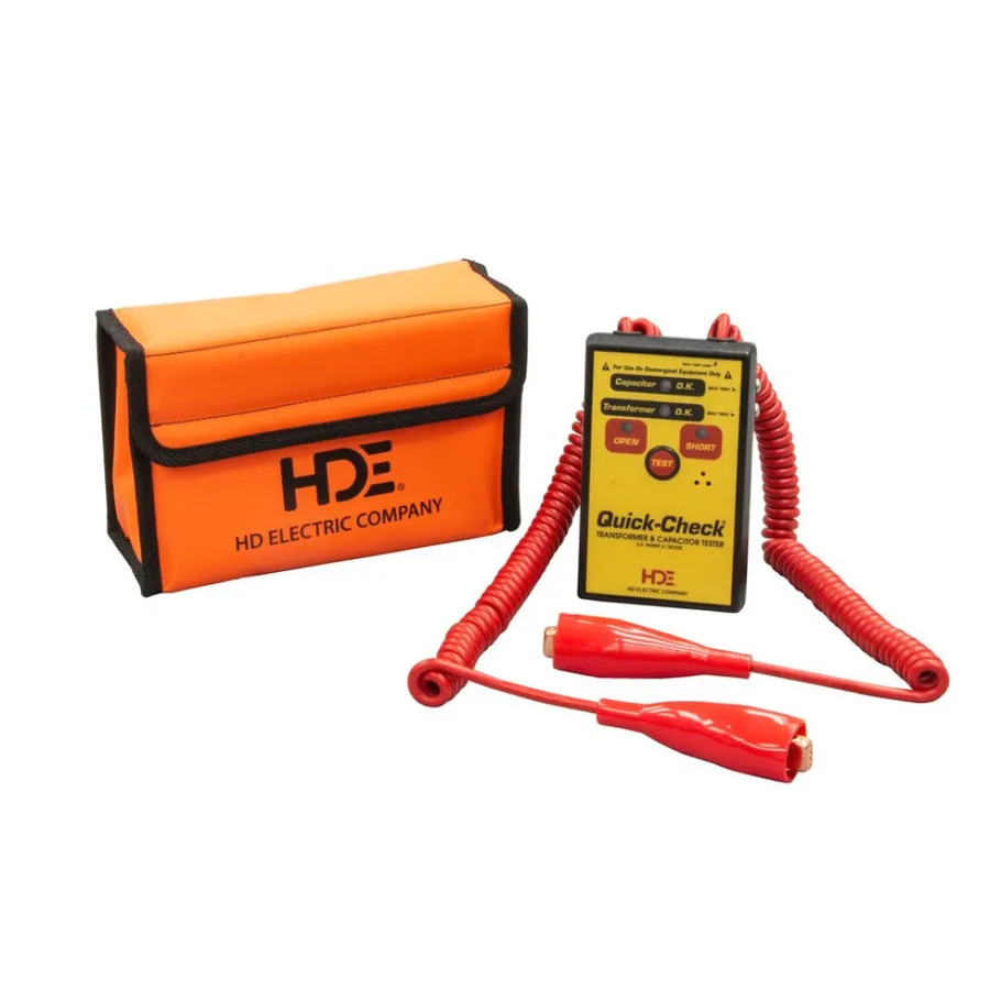 Probador de Transformador y Capacitor HDE QC-MAN-N