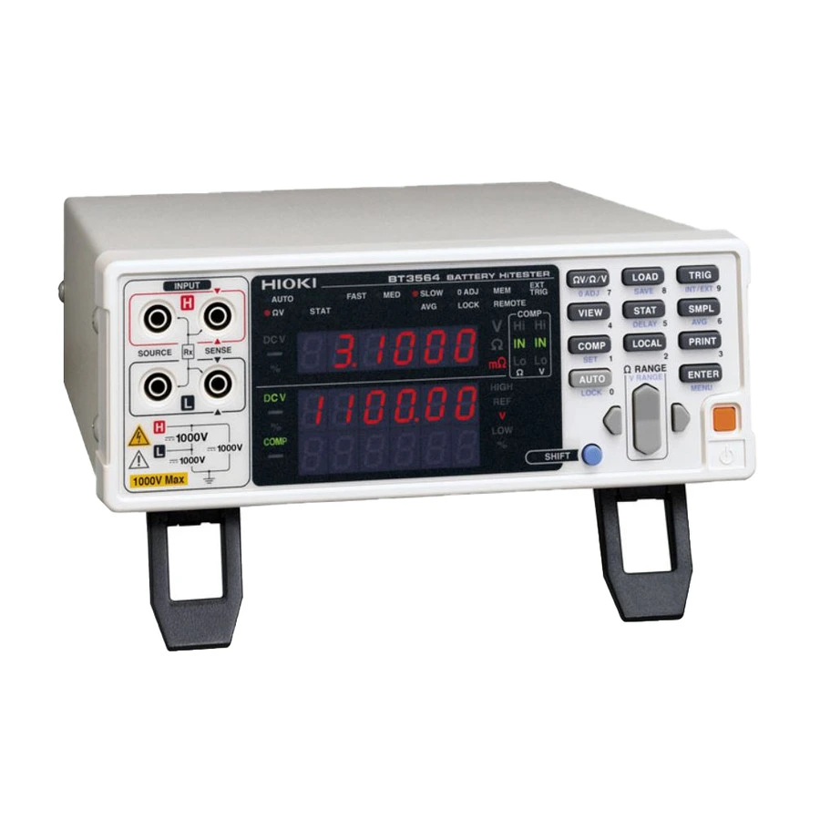 Hioki BT3564 Medidor de Baterías